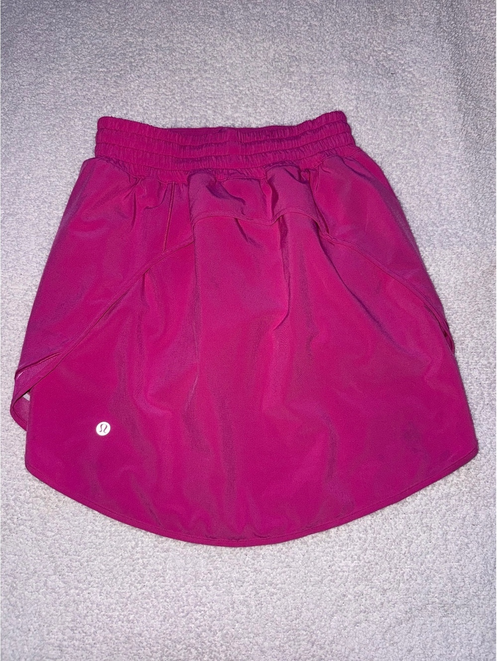 Lululemon Pink Running Skirt Skort Built-In Shorts Size 4 Athletic Tennis
